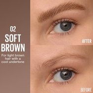 Maybelline Brow Inserts Pencil Multiplying Tool 1 брой - 02 Soft Brown