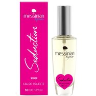 Messinian Spa Seduction Eau De Toilette Γυναικείο & Αισθησιακό Άρωμα με Απαλές Λουλουδένιες Νότες για μια Απολαυστική Πρώτη Εντύπωση 50ml