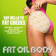 Nyx Professional Makeup Fat Cheeks Coconut Cutie Butt Sheet Mask Хидратираща маска за глутеуси за гладка & стегната кожа с аромат на кокос & праскова 40g