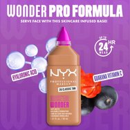 Nyx Professional Makeup Make\'em Wonder Soft Matte Buildable Foundation Хидратиращ & Нежен Матов Фон дьо тен за по-гладка, равномерна & сияйна кожа 30ml - 20 Classic Tan