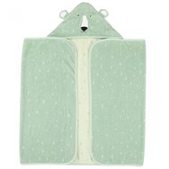 Trixie Hooded Towel 70x130cm Код 77117, 1 бр - Mr. Polar Bear - Детска хавлия за баня с качулка Trixie Hooded Towel 70x130cm Код 77117, 1 бр - Mr. Polar Bear - Детска хавлия за баня с качулка