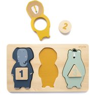 Trixie Wooden Counting Puzzle Код 77374, 1 бр
