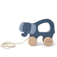 Trixie Wooden Pull Along Toy Код 77379, 1 бр - Mrs. Elephant - Дървена играчка за първите стъпки Trixie Wooden Pull Along Toy Код 77379, 1 бр - Mrs. Elephant - Дървена играчка за първите стъпки