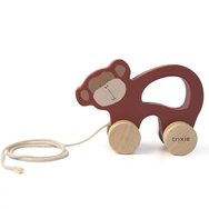 Trixie Wooden Pull Along Toy Код 77510, 1 бр - Mr. Monkey - Дървена играчка за първите стъпки Trixie Wooden Pull Along Toy Код 77510, 1 бр - Mr. Monkey - Дървена играчка за първите стъпки