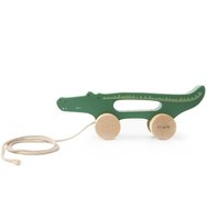 Trixie Wooden Pull Along Toy Код 77509, 1 бр - Mr. Crocodile - Дървена играчка за първите стъпки Trixie Wooden Pull Along Toy Код 77509, 1 бр - Mr. Crocodile - Дървена играчка за първите стъпки