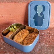 Trixie Lunch Box Large - Mrs. Elephant Кутия за храна от неръждаема стомана в различни сладки дизайни с животни 1 брой