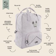 Trixie Backpack Детска раница в различни сладки дизайни с животни 1 брой - Mrs. Mouse Trixie Backpack Детска раница в различни сладки дизайни с животни 1 брой - Mrs. Mouse