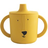 Trixie Silicone Sippy Cup 6m+ код 77826, 207ml - Mr. Lion - Детска чаша с дръжки и сламка Trixie Silicone Sippy Cup 6m+ код 77826, 207ml - Mr. Lion - Детска чаша с дръжки и сламка