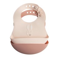Trixie Silicone Bib 6m+ Код 77831, 2 бр - Mrs. Rabbit - Силиконов лигавник Trixie Silicone Bib 6m+ Код 77831, 2 бр - Mrs. Rabbit - Силиконов лигавник