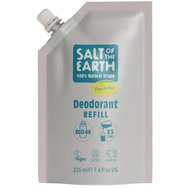 Salt Of The Earth Roll-On Deodorant 225ml Refill - Unscented - 