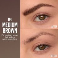 Maybelline Brow Inserts Pencil Multiplying Tool 1 брой - 04 Medium Brown Maybelline Brow Inserts Pencil Multiplying Tool 1 брой - 04 Medium Brown