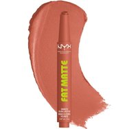 Nyx Professional Makeup Fat Matte Smooth Color Lipstick Лек Матов Червило с Цвят за Нежен & Сияен Финиш 1 брой - 01 Cozy Whipped Nyx Professional Makeup Fat Matte Smooth Color Lipstick Лек Матов Червило с Цвят за Нежен & Сияен Финиш 1 брой - 01 Cozy Whipped