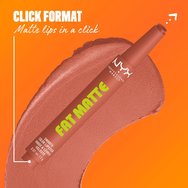 Nyx Professional Makeup Fat Matte Smooth Color Lipstick Лек Матов Червило с Цвят за Нежен & Сияен Финиш 1 брой - 01 Cozy Whipped