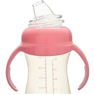 Munchkin Gentle Transition Baby\'s First Sippy Spill-Proof Antifuite Cup 6m+, 300ml - Pink