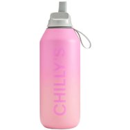 Chilly\'s Series 2 Flip Sport Bottle 500ml, Код 22777 - Ombre Sundown Chilly\'s Series 2 Flip Sport Bottle 500ml, Код 22777 - Ombre Sundown