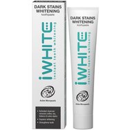 iWhite Dark Stains Whitening Tooothpaste 75ml - Избелваща паста за зъби с активен въглен премахва тъмните петна и укрепва зъбите iWhite Dark Stains Whitening Tooothpaste 75ml - Избелваща паста за зъби с активен въглен премахва тъмните петна и укрепва зъбите