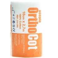 Asepta OrthoCot 10cmx2,7m 1 бр - Ортопедична превръзка с вътрешна гипсова превръзка 100% памук