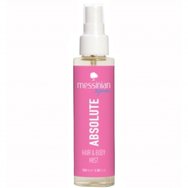 Messinian Spa Absolute Hair & Body Mist Хидратиращ спрей за коса & тяло с нежна плодова свежест за комфорт, топлина & индивидуалност 100ml