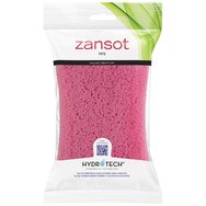 Zansot Hydrotech Body Soft Sponge 1 брой - Розова - Мека гъба за пълно отстраняване на вредни остатъци