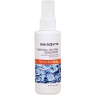 Macrovita Floral Natural Crystal Deodorant Spray Натурален дезодорант кристал спрей с привлекателен флорален аромат 100ml