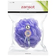 Zansot Mesh Sponge Large 1 Τεμάχιο - Λιλά - Σφουγγάρι Τούλι για Αίσθηση Απαλότητας & Αναζωογόνησης