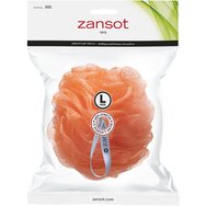 Zansot Mesh Sponge L 1 Τεμάχιο - Πορτοκαλί - Σφουγγάρι Τούλι για Αίσθηση Απαλότητας & Αναζωογόνησης