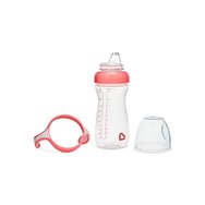 Munchkin Gentle Transition Baby\'s First Sippy Spill-Proof Antifuite Cup 6m+, 300ml - Pink