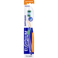 Elgydium Diffusion Toothbrush Medium 1 брой - зелен