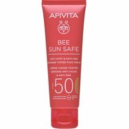Apivita Bee Sun Safe Anti-Spot & Anti-Age Defence Face Cream Spf50 Golden 50ml