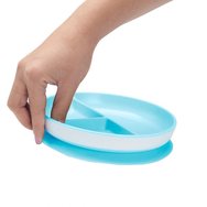 Munchkin Stay Put Suction Plate 6m+, 1 бр - светло синя Munchkin Stay Put Suction Plate 6m+, 1 бр - светло синя