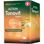 Altion Tonovit Senior Хранителна добавка с мултивитамини, минерали и микроелементи за физическо и умствено тонизиране, специално разработена за хора над 50 години 30caps