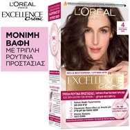 L\'Oreal Paris Excellence Creme 1 брой - 4 кафяви L\'Oreal Paris Excellence Creme 1 брой - 4 кафяви