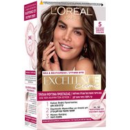 L\'oreal Paris Excellence Creme Боя за коса 1 брой - 5 светло кафяво