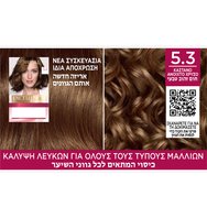 L\'Oreal Paris Excellence Creme 1 брой - 5.3 кафяво светло злато L\'Oreal Paris Excellence Creme 1 брой - 5.3 кафяво светло злато