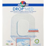 Master Aid Drop Med Woundpad with Antibacterial Substance 10x8cm 5 бр - Залепващи, незалепващи марли, импрегнирани с дезинфектант Master Aid Drop Med Woundpad with Antibacterial Substance 10x8cm 5 бр - Залепващи, незалепващи марли, импрегнирани с дезинфектант