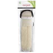 Zansot Loofah Back Scrubber Cleansing 1 брой - Търкалка за гръб с луфа от Египет за премахване на мъртвите клетки за гладка & сияйна кожа