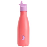 Chilly's Original Og Kids Bottle Детска бутилка от неръждаема стомана със сламка, която поддържа водата хладна през целия ден 350ml - Watermelon