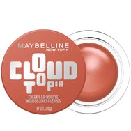 Maybelline Cloudtopia Cheek & Lip Mousse Матов мус за бузи и устни с лека текстура и наситен цвят 5g - 12 Toasted Sky