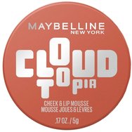 Maybelline Cloudtopia Cheek & Lip Mousse Матов мус за бузи и устни с лека текстура и наситен цвят 5g - 12 Toasted Sky Maybelline Cloudtopia Cheek & Lip Mousse Матов мус за бузи и устни с лека текстура и наситен цвят 5g - 12 Toasted Sky