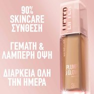 Maybelline Lifter Plump & Glow Spf15 Foundation Хидратиращ Фон дьо тен със Средна Защита, 2% Ниацинамид & Хиалуронова Киселина за Плътна & Сияйна Кожа през Целия Ден 30ml - 117 Maybelline Lifter Plump & Glow Spf15 Foundation Хидратиращ Фон дьо тен със Средна Защита, 2% Ниацинамид & Хиалуронова Киселина за Плътна & Сияйна Кожа през Целия Ден 30ml - 117