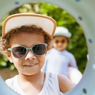 Kietla Kids Wazz 7-12 Years Код WA5UNKAKI Sunglasses, 1 Брой - Kaki