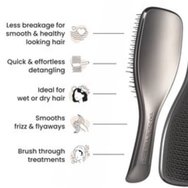 Tangle Teezer Special Edition The Ultimate Detangler Straight & Curly Hairbrush Четка за лесно разплитане за силна & къдрава коса 1 брой - Midnight Silver