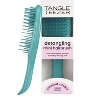 Tangle Teezer The Mini Ultimate Detangler Hairbrush Мини четка за коса за разплитане без чупене и лесна за носене, 1 брой - Mini Transformative Teal Tangle Teezer The Mini Ultimate Detangler Hairbrush Мини четка за коса за разплитане без чупене и лесна за носене, 1 брой - Mini Transformative Teal