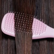Tangle Teezer The Mini Ultimate Detangler Hairbrush Мини четка за коса за разплитане без чупене и лесна за носене, 1 брой - Mini Transformative Teal Tangle Teezer The Mini Ultimate Detangler Hairbrush Мини четка за коса за разплитане без чупене и лесна за носене, 1 брой - Mini Transformative Teal