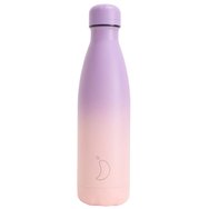 Chilly's Original Gradient Bottle Неръждаема Термобутилка 500ml - Peach Purple