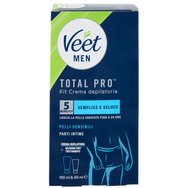 Veet Men Мъжки комплект за обезкосмяване за чувствителната зона с крем за обезкосмяване 100 ml и успокояващ балсам за след обезкосмяване 50ml Veet Men Мъжки комплект за обезкосмяване за чувствителната зона с крем за обезкосмяване 100 ml и успокояващ балсам за след обезкосмяване 50ml