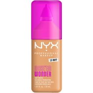 Nyx Professional Makeup Make'em Wonder Soft Matte Buildable Foundation Хидратиращ & Мек Матов Фон дьо тен за по-Гладка, Равномерна & Сияйна Кожа 30ml - 15 Buff