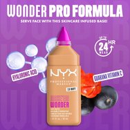 Nyx Professional Makeup Make\'em Wonder Soft Matte Buildable Foundation Хидратиращ & Мек Матов Фон дьо тен за по-Гладка, Равномерна & Сияйна Кожа 30ml - 15 Buff Nyx Professional Makeup Make\'em Wonder Soft Matte Buildable Foundation Хидратиращ & Мек Матов Фон дьо тен за по-Гладка, Равномерна & Сияйна Кожа 30ml - 15 Buff