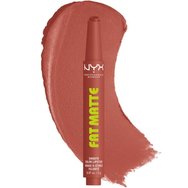 Nyx Professional Makeup Fat Matte Smooth Color Lipstick Лек Матов Червило с Цвят за Нежен & Сияен Финиш 1 брой - 04 Rose Robe Nyx Professional Makeup Fat Matte Smooth Color Lipstick Лек Матов Червило с Цвят за Нежен & Сияен Финиш 1 брой - 04 Rose Robe