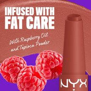 Nyx Professional Makeup Fat Matte Smooth Color Lipstick Лек Матов Червило с Цвят за Нежен & Сияен Финиш 1 брой - 04 Rose Robe
